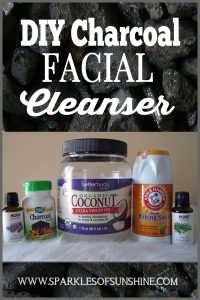 Know what you're putting on your skin and make your own facial cleanser. Check out these easy recipe for a charcoal facial cleanser at Sparkles of Sunshine.