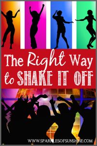 Don't let the world get you down...learn why you should Shake It Off at Sparkles of Sunshine!