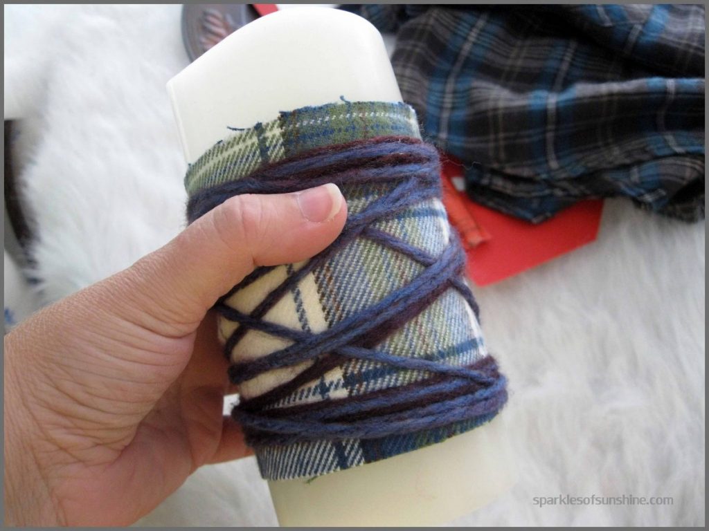 wrapped yarn