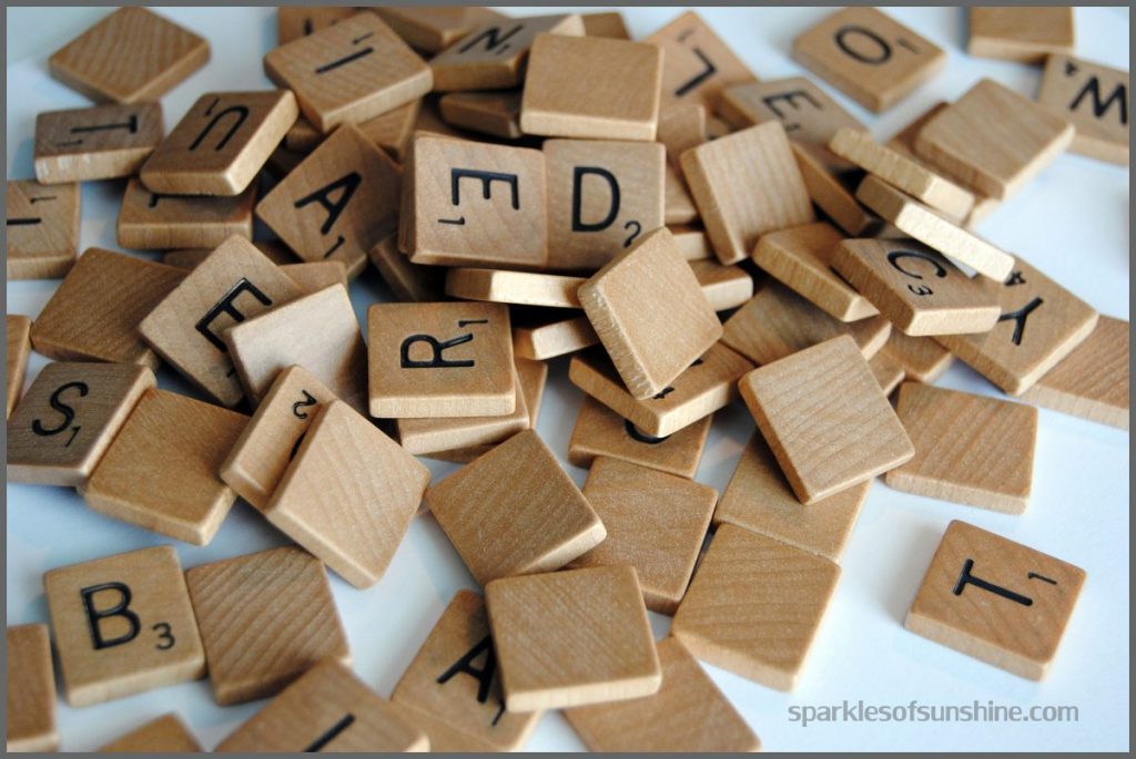 Scrabble Family Art