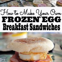 Don't waste another buck. Make your own frozen egg breakfast sandwiches!