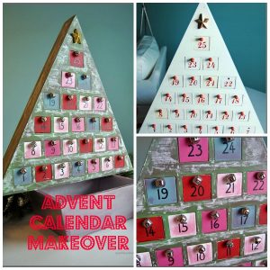 See this beautiful thrift store Advent Calendar makeover at Sparkles of Sunshine.
