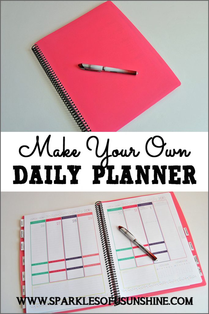 Have trouble finding the perfect planner? Learn how easy it is to customize when you make your own!