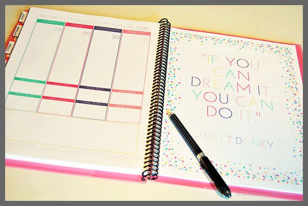 Betere Make Your Own Daily Planner - Sparkles of Sunshine YT-54