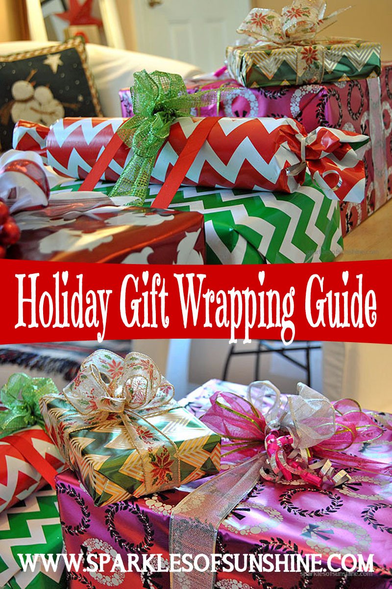Make your presents look beautiful this Christmas by following this holiday gift wrapping guide!