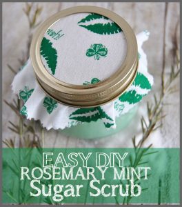 This Easy DIY Rosemary Mint Sugar Scrub recipe at Sparkles of Sunshine is simple to make and will leave your skin soft and smooth.