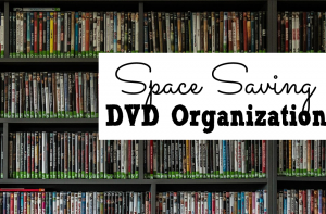 Check out this easy way to store your DVDs at Sparkles of Sunshine.