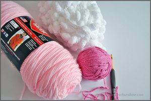 Simple & Quick Bunny Crochet Pattern at Sparkles of Sunshine. Crochet a bunny applique in minutes with these easy to follow pattern!