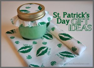 This Easy DIY Rosemary Mint Sugar Scrub recipe at Sparkles of Sunshine is simple to make and will leave your skin soft and smooth. It makes the perfect gift for St. Patrick's Day!