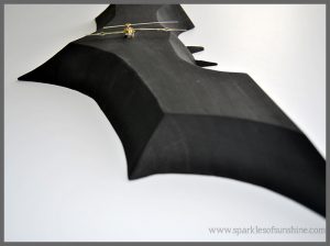 DIY Batman Clock at Sparkles of Sunshine...a perfect DIY gift for The Dark Knight fan!