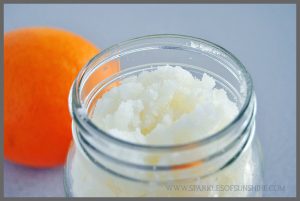 Check out this energizing orange sugar scrub recipe at Sparkles of Sunshine. Keep your skin soft with this moisturizing sugar scrub!