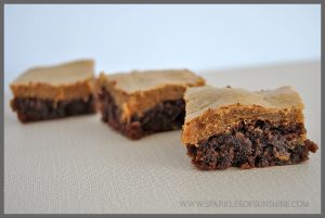 Biscoff lovers beware! Once you take a bite of these tasty Biscoff Layered Brownies, it will be hard to stop eating them! Get the recipe at Sparkles of Sunshine.