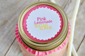 Want smoother skin? Check out this uplifting Pink Lemonade Sugar Scrub recipe at Sparkles of Sunshine!
