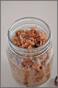 All Natural Chocolate Sugar Scrub Recipe from Sparkles of Sunshine