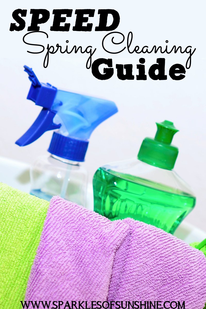 Speed Spring Cleaning Guide at SOS