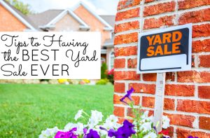 Want to make a lot of cash this summer? Read these tips to having the best yard sale ever at Sparkles of Sunshine!