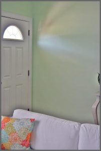 No money for a grandfather clock? Check out this affordable option...the IKEA painted clock!