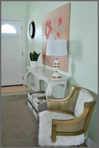 Living room tour packed with lots of DIY and decorating ideas at Sparkles of Sunshine.