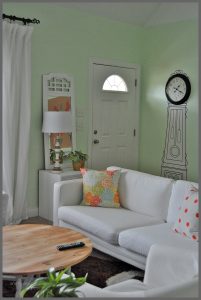 Living room tour packed with lots of DIY and decorating ideas at Sparkles of Sunshine.