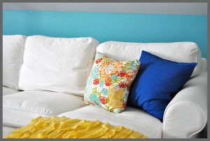 Over nine months later, find out why I LOVE my IKEA white furniture slipcovers!