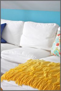 Over nine months later, find out why I LOVE my IKEA white furniture slipcovers!