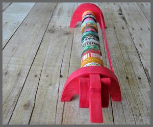 Anthropologie Inspired DIY Washi Tape Dispenser at Sparkles of Sunshine