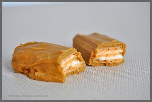 Easy to make homemade Butterscotch flavored Kit Kat Bars from Sparkles of Sunshine!