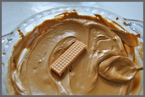 Easy to make homemade Butterscotch flavored Kit Kat Bars from Sparkles of Sunshine!
