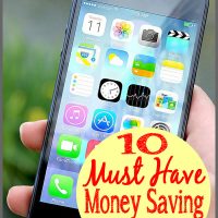 10 Must Have Money Savings Apps at Sparkles of Sunshine.