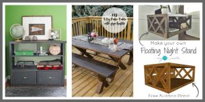 Check out this fun collection of 24 DIY furniture projects meant to inspire!