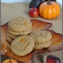 Delicious Peanut Butter & Pumpkin Spice cookies recipe from Sparkles of Sunshine is easy to make with just 3 ingredients. Perfect cookie for the fall season!