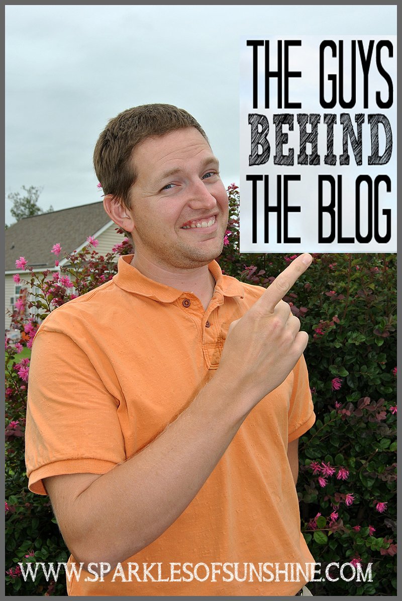 Learn more about Errik, the guy behind the blog- Sparkles of Sunshine!