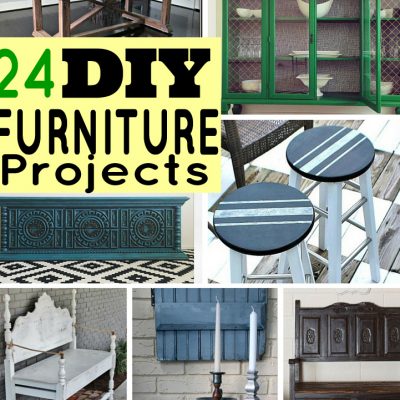 24 DIY Furniture Projects For Inspiration