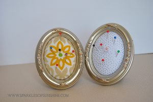Check out this frugal gift idea, it's genius! Repurpose a picture frame into something useful...a pin cushion!
