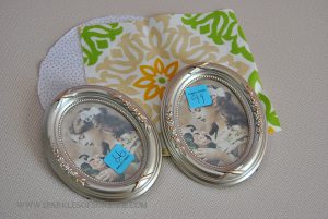 Check out this frugal gift idea, it's genius! Repurpose a picture frame into something useful...a pin cushion!