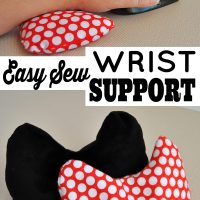 Everyone can use a little support while working hard on the computer. See how easy it is to make your very own wrist support at Sparkles of Sunshine.