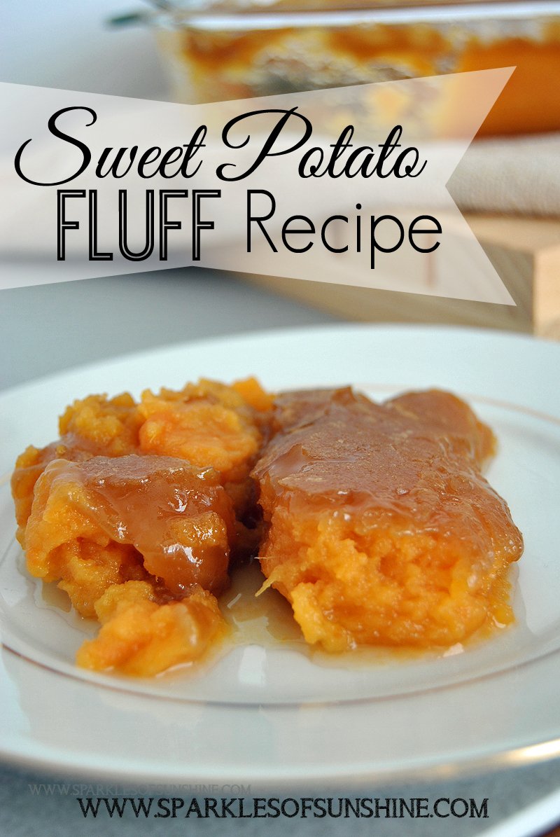 A sweet potato lover's dream...this sweet potato fluff recipe is simply divine. Find the recipe at Sparkles of Sunshine and give it a try today.
