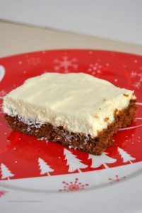 Check out this easy but yummy Gingerbread Cheesecake Dessert recipe from Sparkles of Sunshine. Perfect for the holidays or any time of year!