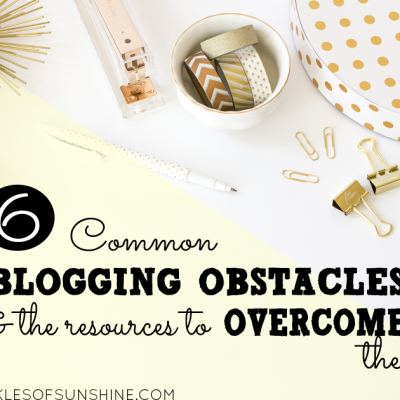 6 Common Blogging Obstacles & the Resources to Overcome Them