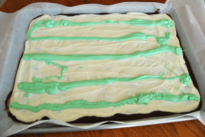 Check out this simple St. Patrick's Day Bark Recipe...it's festive yet mint-free!