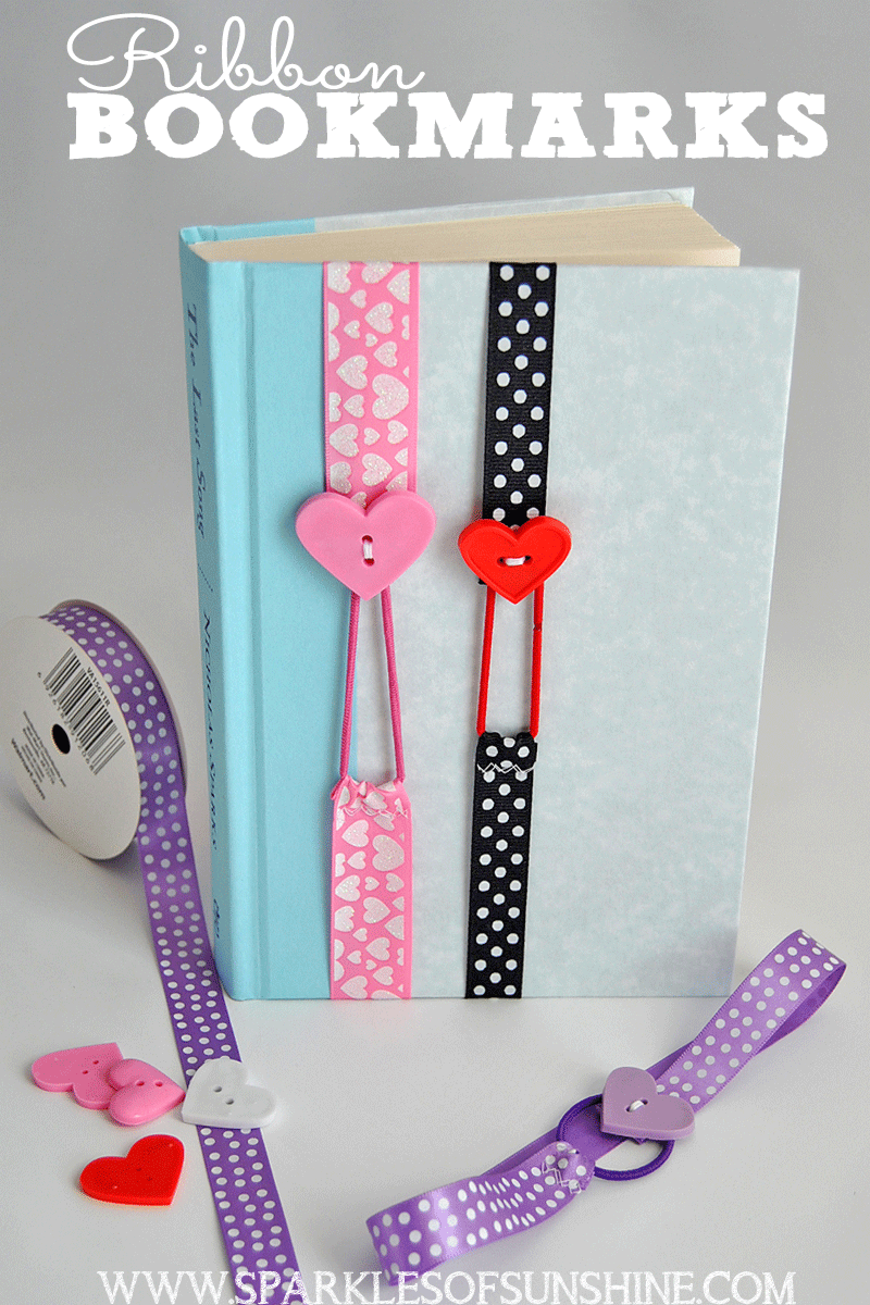 Easy Ribbon Bookmarks - Intelligent Domestications