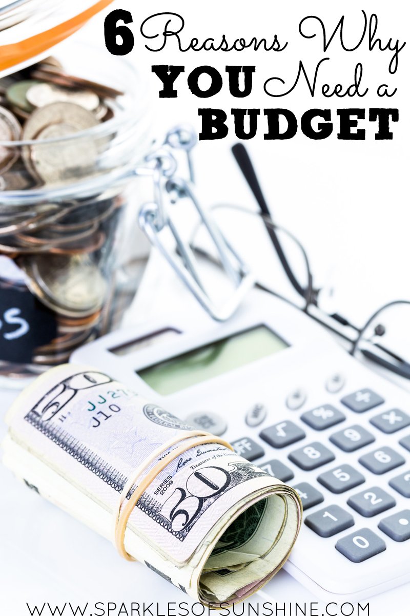 Struggling with paying off debt or saving your money? Check out the 6 reasons why you need a budget.