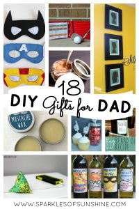 Save your money and make a gift for Father's Day this year. Check out these 18 DIY gifts for Dad!