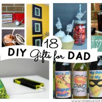 Save your money and make a gift for Father's Day this year. Check out these 18 DIY gifts for Dad!