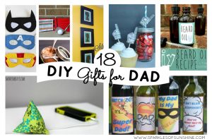 Save your money and make a gift for Father's Day this year. Check out these 18 DIY gifts for Dad!