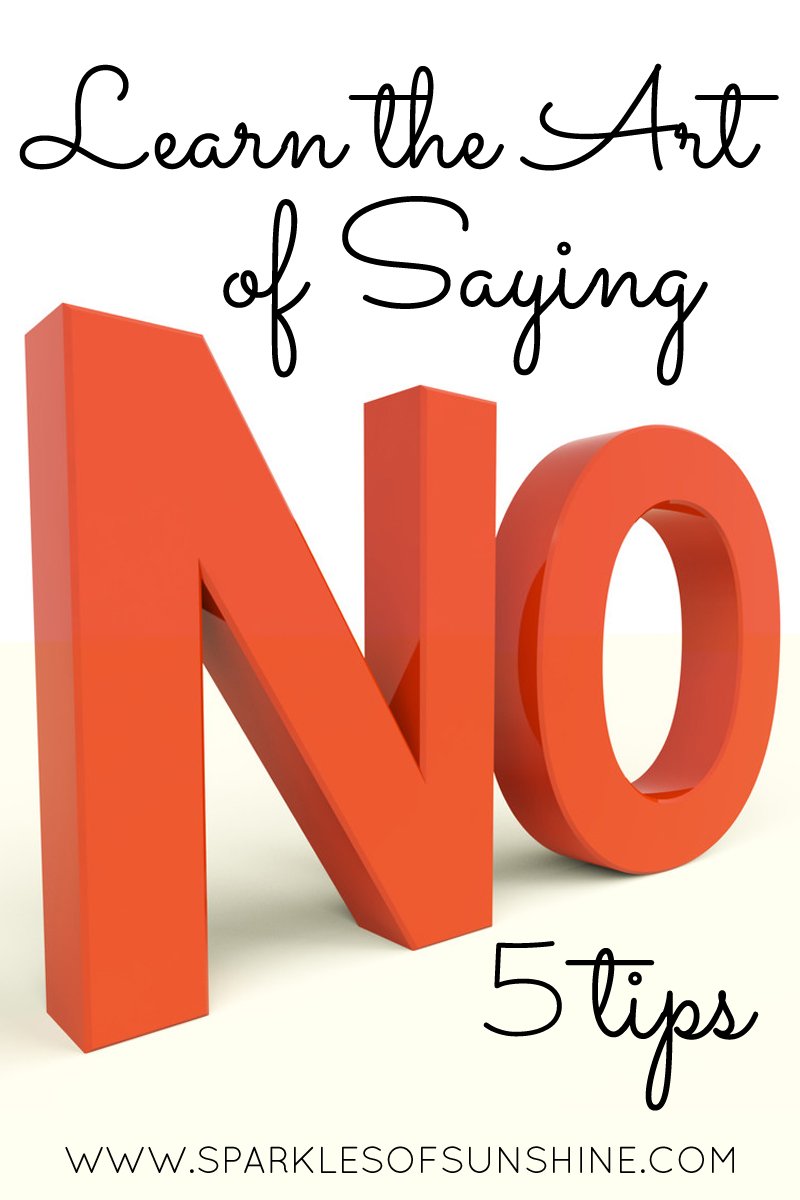 Having trouble saying no to others? Learn the art of saying no when you want to with these 5 tips.