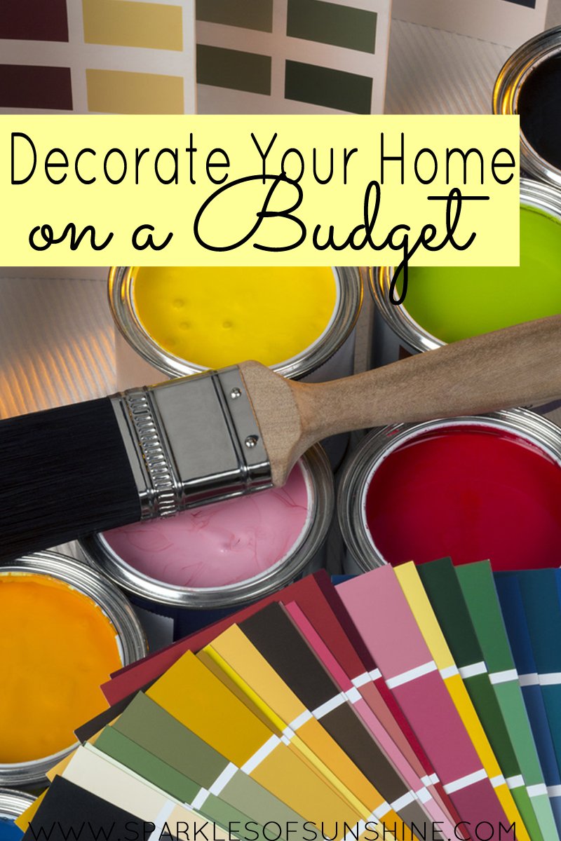 Decorate Your Home on a Budget