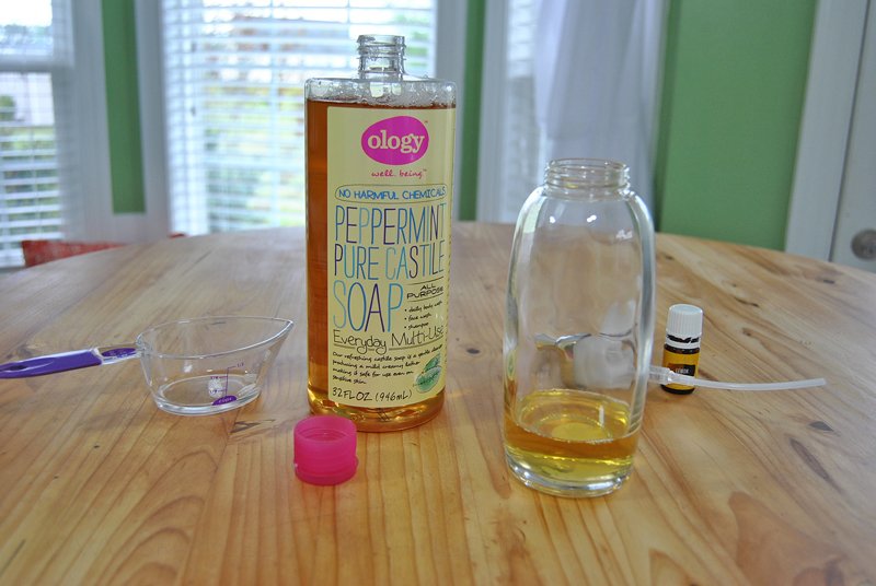 Use this DIY foaming body wash recipe to make your own natural skincare wash and save money, too!