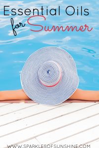 Learn which essential oils you need to have on hand for summer survival!