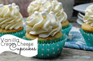 Treat yourself with this tasty recipe for Vanilla Cream Cheese Cupcakes, guaranteed to satisfy your sweet tooth.